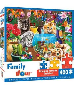 Marvelous Kittens 400 Piece Large EZ Grip Jigsaw Puzzle