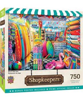 Beach Side Gear 750 Piece Jigsaw Puzzle