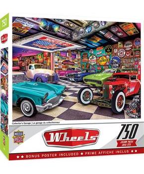 Collectors Garage 750 Piece Jigsaw Puzzle