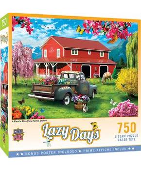 A Farm's Alive 750 Piece Jigsaw Puzzle