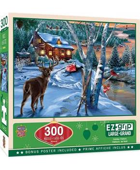 Holiday Visitors 300 Piece Large EZ Grip Jigsaw Puzzle