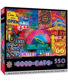 Late Night Grub 550 Piece Jigsaw Puzzle