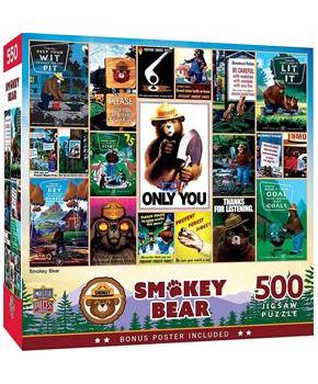 National Parks Smokey Bear 550 Piece Jigsaw Puzzle