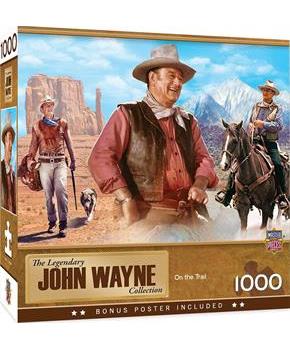 John Wayne On the Trail 1000 Piece Jigsaw Puzzle