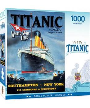 Titanic White Star Line #006 1000 Piece Jigsaw Puzzle