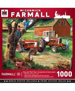 Farmall Tractors Boys and Their Toys 1000 Piece Jigsaw Puzzle