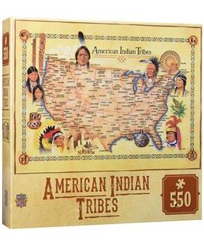 American Indian Tribes 550 Piece Jigsaw Puzzle