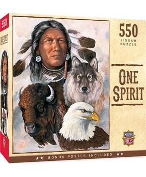 One Spirit 550 Piece Jigsaw Puzzle