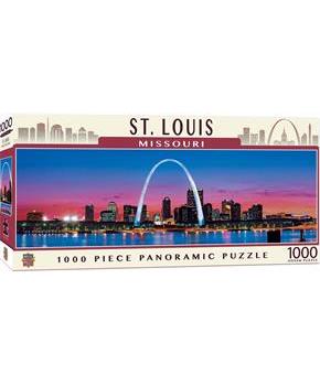Saint Louis Missouri 1000 Piece Panoramic Jigsaw Puzzle