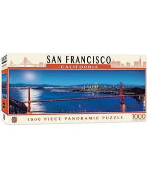 San Francisco California 1000 Piece Panoramic Jigsaw Puzzle