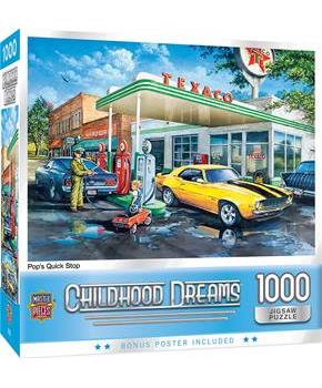 Childhood Dreams Pops Quick Stop 1000 Piece Jigsaw Puzzle