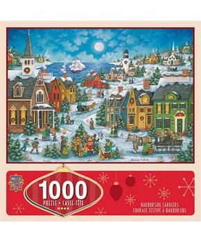 Harbor Side Carolers 1000 Piece Jigsaw Puzzle