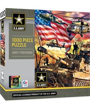 US Army Firepower 1000 Piece Jigsaw Puzzle