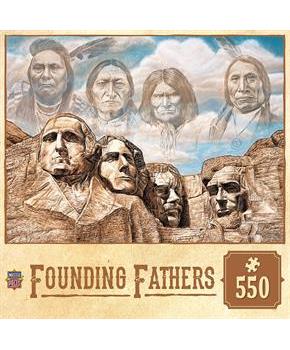 Founding Fathers 550 Piece Jigsaw Puzzle