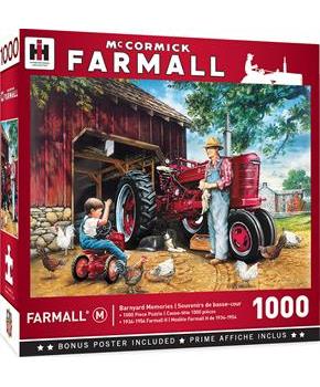 Farmall Tractors Barnyard Memories 1000 Piece Jigsaw Puzzle
