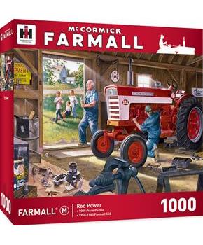 Farmall Tractors Red Power 1000 Piece Jigsaw Puzzle