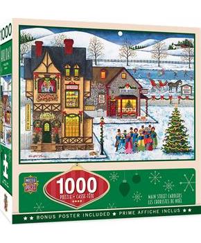 Main Street Carolers 1000 Piece Jigsaw Puzzle