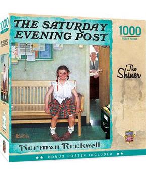 Saturday Evening Post The Shiner 1000 Piece Jigsaw Puzzle