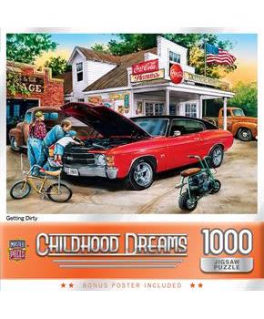 Childhood Dreams Getting Dirty 1000 Piece Jigsaw Puzzle