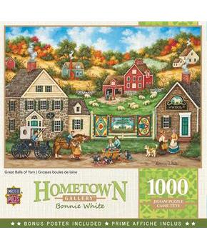 Hometown Gallery Great Balls of Yarn 1000 Piece Jigsaw Puzzle