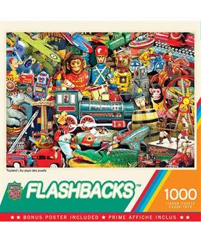 Flashbacks Toyland 1000 Piece Jigsaw Puzzle