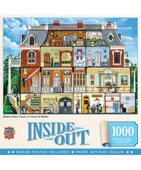 Inside Out Walden Manor House 1000 Piece Jigsaw Puzzle