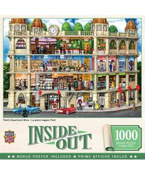 Inside Out Fields Department Store 1000 Piece Jigsaw Puzzle