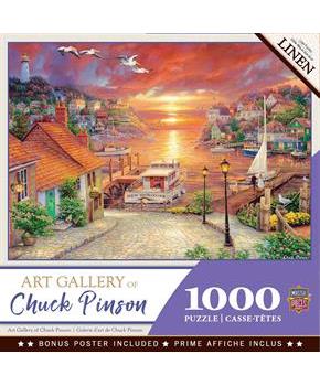 Chuck Pinson New Horizons 1000 Piece Linen Jigsaw Puzzle