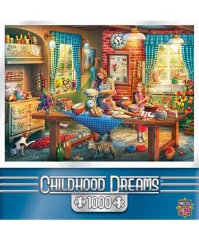 Childhood Dreams Baking Bread 1000 Piece Jigsaw Puzzle