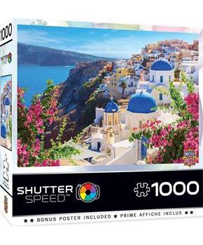 ShutterSpeed Santorini Spring 1000 Piece Jigsaw Puzzle