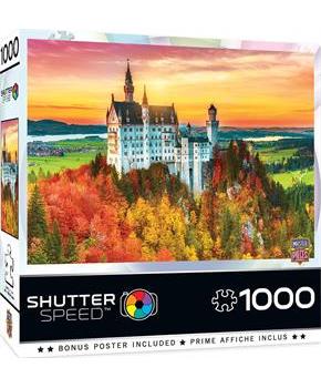 ShutterSpeed Autumn Castle 1000 Piece Jigsaw Puzzle