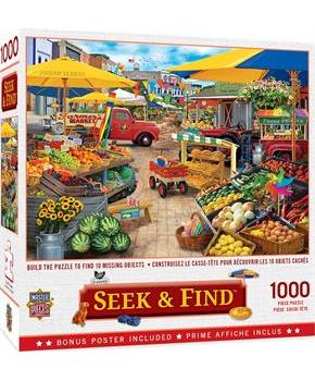 Market Square 1000 Piece Jigsaw Puzzle