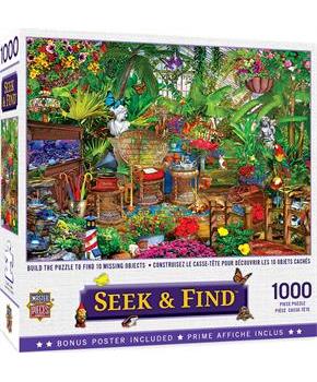 Garden Hideaway 1000 Piece Jigsaw Puzzle
