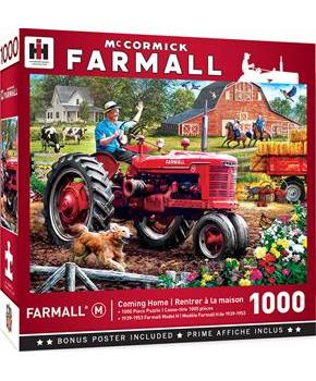 Farmall Tractors Coming Home 1000 Piece Jigsaw Puzzle