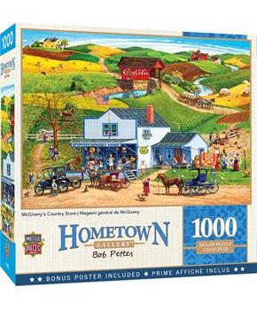 Hometown Gallery McGivenys Country Store 1000 Piece Jigsaw Puzzle