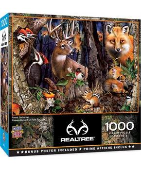 Forest Gathering 1000 Piece Jigsaw Puzzle