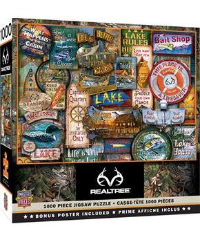 Off to the Lakehouse 1000 Piece Jigsaw Puzzle