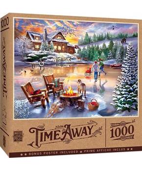 An Evening Skate 1000 Piece Jigsaw Puzzle