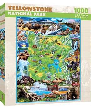 Yellowstone National Park 1000 Piece Jigsaw Puzzle
