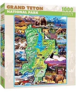 Grand Tetons 1000 Piece Jigsaw Puzzle