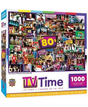 TV Time The 80s 1000 Piece Jigsaw Puzzle