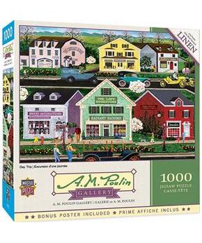 Day Trip 1000 Piece Linen Finish Jigsaw Puzzle
