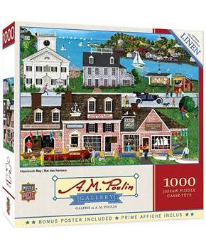 Hammock Bay 1000 Piece Linen Finish Jigsaw Puzzle