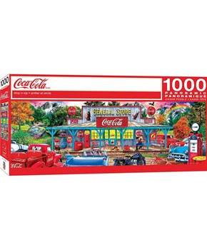 Coca-Cola Stop-n-Sip Panoramic 1000 Piece Jigsaw Puzzle
