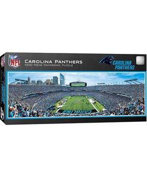 Carolina Panthers Stadium NFL 1000 Piece Panoramic Jigsaw Puzzle