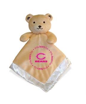 Chicago Bears NFL Plush Teddy Bear Baby Blanket