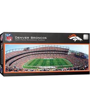 Denver Broncos Stadium NFL 1000 Piece Panoramic Jigsaw Puzzle