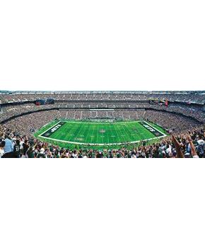 New York Jets Stadium NFL 1000 Piece Panoramic Jigsaw Puzzle