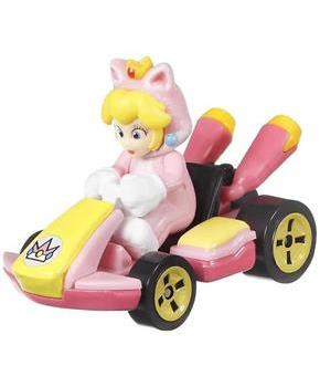 Mario Kart Hot Wheels 1:64 Diecast Car | Cat Peach