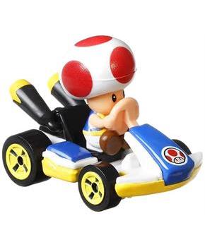 Mario Kart Hot Wheels 1:64 Diecast Car | Toad